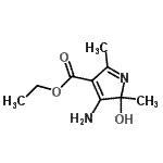 CAS#: 113968-03-9, Ethyl 3-Amino-2-Hydroxy-2,5-Dimethyl-2H-Pyrrole-4-Carboxylate