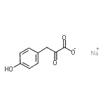 CAS 登录号：114-75-0， 钠3-(4-羟基苯基)-2-氧代丙酸酯