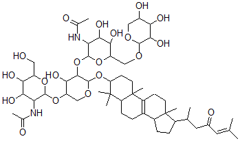 CAS 登录号：114066-51-2， 萨拉西诺甙C1