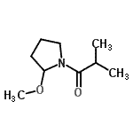 CAS 登录号：114071-99-7， 1-(2-甲氧基-1-吡咯烷基)-2-甲基-1-丙酮