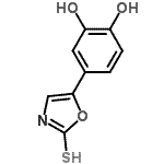 CAS#: 114272-13-8, 5-(3,4-Dihydroxyphenyl)-1,3-Oxazole-2(3H)-Thione