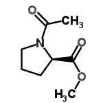 CAS#: 114376-47-5, Methyl 1-Acetyl-D-Prolinate