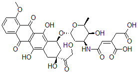 CAS 登录号:114390-31-7, 乌头多柔比星