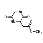 CAS#: 114417-85-5, Methyl (3,6-Dioxo-2-Piperazinyl)Acetate