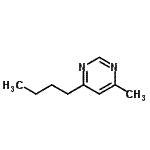 CAS#: 114425-76-2, 4-Butyl-6-Methylpyrimidine