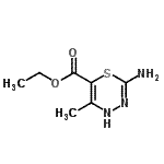 CAS#: 114514-89-5, Ethyl 2-Amino-5-Methyl-4H-1,3,4-Thiadiazine-6-Carboxylate