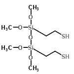 CAS#: 114637-24-0, 3,3'-(1,1,3,3-Tetramethoxy-1,3-Disiloxanediyl)Di(1-Propanethiol)