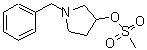 CAS 登录号：114715-35-4， 1-苄基-3-吡咯烷基甲烷磺酸酯
