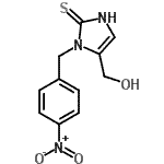 CAS#: 114772-19-9, 5-(Hydroxymethyl)-1-(4-Nitrobenzyl)-1,3-Dihydro-2H-Imidazole-2-Thione