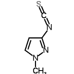 CAS#: 114874-28-1, 3-Isothiocyanato-1-Methyl-1H-Pyrazole