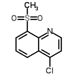 CAS#: 114935-95-4, 4-Chloro-8-(Methylsulfonyl)Quinoline