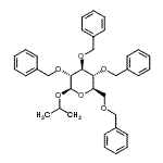 CAS#: 114967-51-0, (2R,3R,4S,5R,6R)-3,4,5-Tribenzyloxy-2-(Benzyloxymethyl)-6-Isopropoxy-Tetrahydropyran