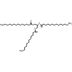 CAS 登录号：115144-38-2， 3-(月桂酰氧基)-1,2-丙烷二基二十四烷酸酯