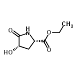CAS#: 115223-51-3, Ethyl (4S)-4-Hydroxy-5-Oxo-L-Prolinate