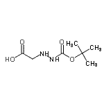 CAS#: 115262-99-2, (2-{[(2-Methyl-2-Propanyl)Oxy]Carbonyl}Hydrazino)Acetic Acid