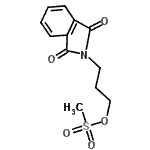 CAS#: 115306-79-1, 3-(1,3-Dioxo-1,3-Dihydro-2H-Isoindol-2-Yl)Propyl Methanesulfonate