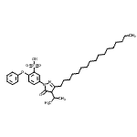 CAS#: 115345-38-5, 5-(3-Heptadecyl-4-Isopropyl-5-Oxo-4,5-Dihydro-1H-Pyrazol-1-Yl)-2-Phenoxybenzenesulfonic Acid