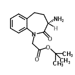CAS#: 115406-14-9, 2-Methyl-2-Propanyl [(3S)-3-Amino-2-Oxo-2,3,4,5-Tetrahydro-1H-1-Benzazepin-1-Yl]Acetate