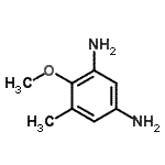 CAS#: 115423-85-3, 4-Methoxy-5-Methyl-1,3-Benzenediamine