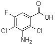 CAS#: 115549-13-8, 3-Amino-2,4-Dichloro-5-Fluorobenzoic Acid