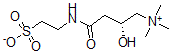 CAS#: 115586-21-5, 2-[[(3R)-3-Hydroxy-4-Trimethylazaniumylbutanoyl]Amino]Ethanesulfonate