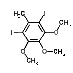 CAS#: 115592-75-1, 1,3-Diiodo-4,5,6-Trimethoxy-2-Methylbenzene