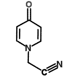 CAS 登录号：115698-15-2， (4-氧代-1(4H)-吡啶基)乙腈