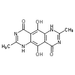 CAS#: 115705-62-9, 5,10-Dihydroxy-2,7-Dimethyl-1,6-Dihydropyrimido[4,5-g]Quinazoline-4,9-Dione