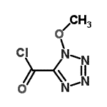 CAS#: 115751-80-9, 1-Methoxy-1H-Tetrazole-5-Carbonyl Chloride
