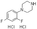 CAS#: 115761-77-8, 1-(2,4-Difluorophenyl)Piperazine Dihydrochloride
