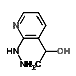 CAS#: 115761-90-5, 1-(2-Hydrazino-3-Pyridyl)Ethanol