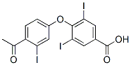 CAS#: 1160-36-7, 4-(4-Acetyl-3-Iodophenoxy)-3,5-Diiodobenzoic Acid