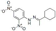 CAS 登录号:1160-74-3, N-(1-环己基亚乙基氨基)-2,4-二硝基苯胺