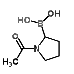CAS 登录号：116150-20-0， (1-乙酰基-2-吡咯烷基)硼酸