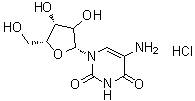 CAS#: 116154-74-6, 5-Amino-1-[(2xi)-beta-D-Threo-Pentofuranosyl]-2,4(1H,3H)-Pyrimidinedione Hydrochloride (1:1)