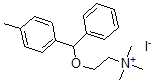 CAS#: 116169-73-4, Trimethyl-[2-[(4-Methylphenyl)-Phenylmethoxy]Ethyl]Azanium Iodide