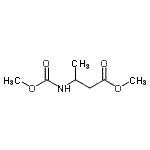 CAS#: 116173-72-9, Methyl 3-[(Methoxycarbonyl)Amino]Butanoate