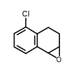 CAS 登录号：116383-67-6， 4-氯-1A,2,3,7B-四氢萘并[1,2-b]环氧乙烯
