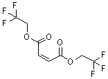 CAS 登录号：116401-64-0， (2Z)-2-丁烯二酸 1,4-二(2,2,2-三氟乙基)酯