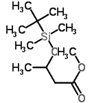 CAS#: 116414-91-6, Methyl 3-{[Dimethyl(2-Methyl-2-Propanyl)Silyl]Oxy}Butanoate