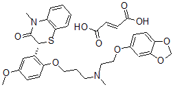 CAS#: 116476-14-3, Sesamodil fumarate