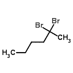 CAS#: 116530-77-9, 2,2-Dibromohexane