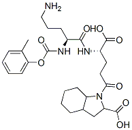 CAS#: 116587-12-3, 1-(N(2)-Benzyloxycarbonylornithyl-gamma-Glutamyl)Octahydro-1H-Indole-2-Carboxylic Acid