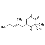 CAS#: 116595-00-7, 3,3-Dimethyl-5-[(2E)-2-Methyl-2-Penten-1-Yl]-2-Piperazinone
