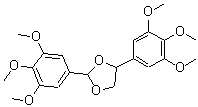 CAS#: 116673-47-3, 2,4-Bis(3,4,5-Trimethoxyphenyl)-1,3-Dioxolane