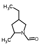 CAS#: 116679-50-6, 4-Ethyl-2-Methyl-1-Pyrrolidinecarbaldehyde
