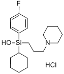 CAS#: 116679-83-5, p-Fluoro-Hexahydro-Sila-Difenidol