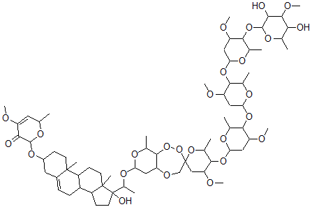 CAS#: 116709-64-9, Periplocoside D