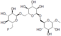 CAS#: 116730-85-9, Methyl-6''-Deoxy-6'-Fluoroisomaltoside Trisaccharide