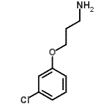 CAS 登录号：116753-50-5， 3-(3-氯苯氧基)-1-丙胺